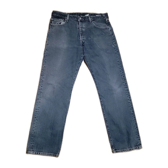 Levi's Men's Straight Jeans 501 W36 L32 - Picture 1 of 8